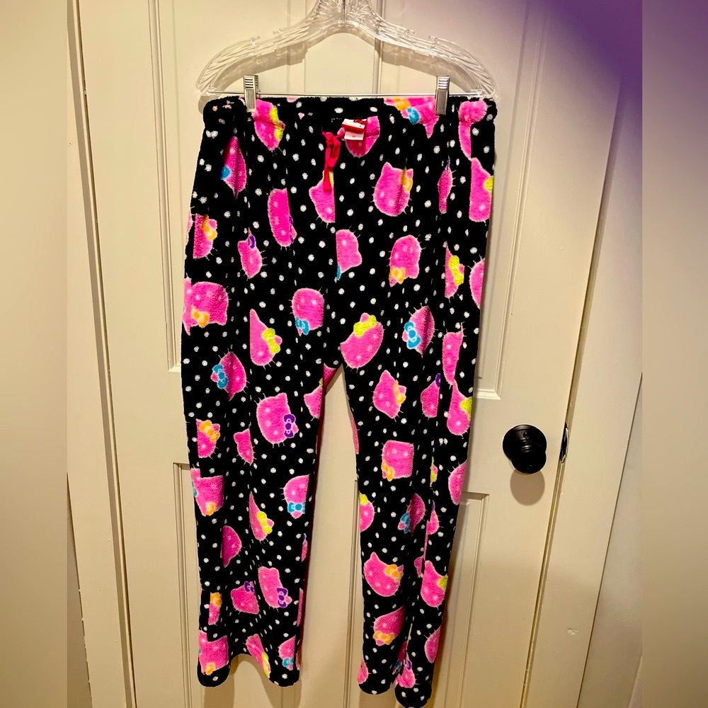 MEOW!  Hello Kitty slumber pants size 2X
